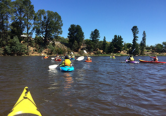 Kayaking